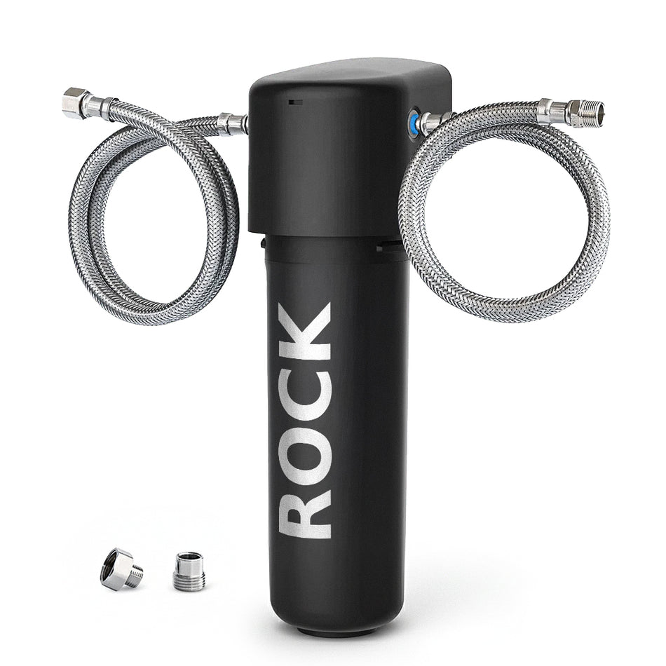 ROCKPURE Ultra Under-Sink Water Filter Kit – Microplastic & Chlorine Removal for Cleaner, Safer Water (Easy Fit)