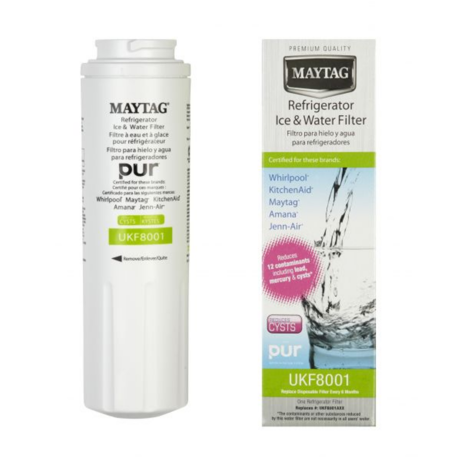 2-Pack Replacement UKF7003 Water Filter for Maytag, Jenn 2-Pack Replacement UKF7003 Water Filter for Maytag, Jenn